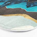 Teal Afternoon Bath Mat Gallery Image 3