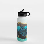 Teal Afternoon Water Bottle Gallery Image 1