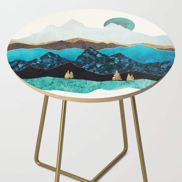 Teal Afternoon Side Table Gallery Image 2