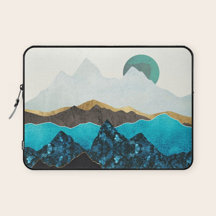 Teal Afternoon Laptop Sleeve Gallery Image 1