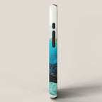 Teal Afternoon iPhone Case Gallery Image 2