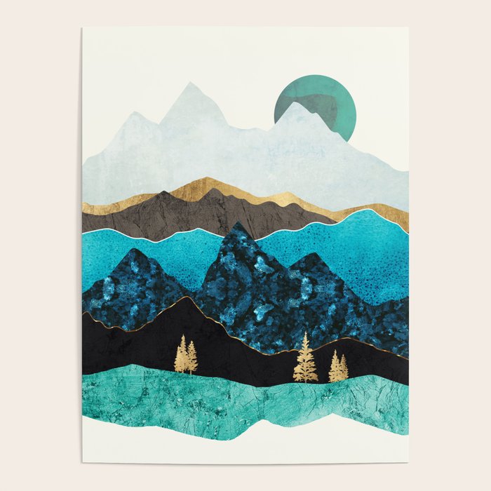 Teal Afternoon Poster Gallery Image 4