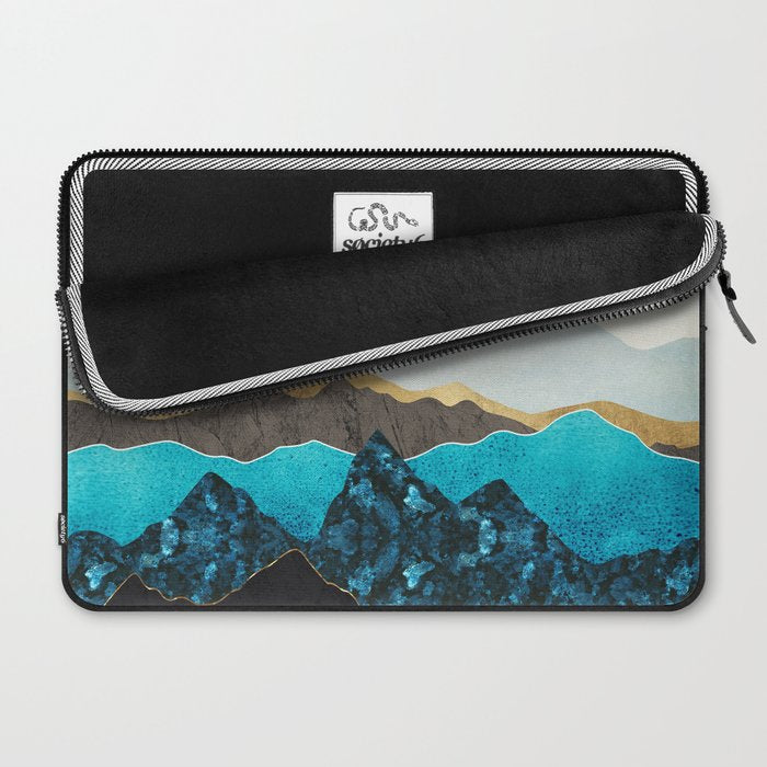 Teal Afternoon Laptop Sleeve Gallery Image 2