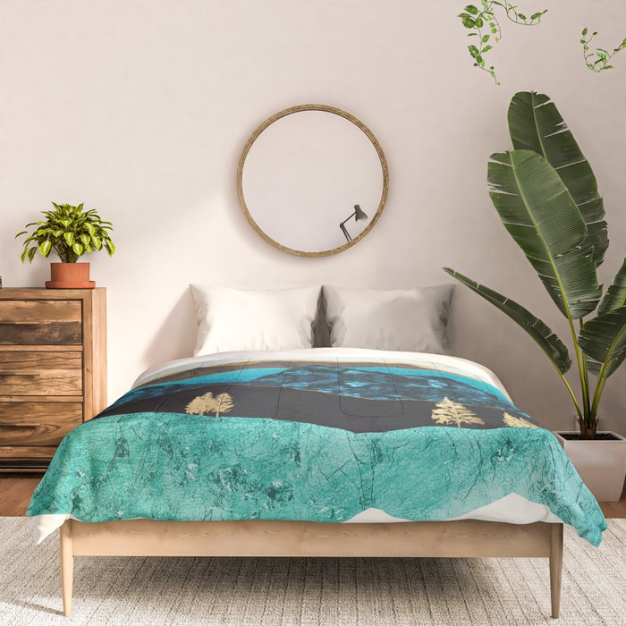Teal Afternoon Comforter Gallery Image 3