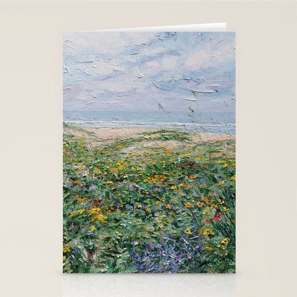 Crescent Beach Stationery Card Gallery Image 2