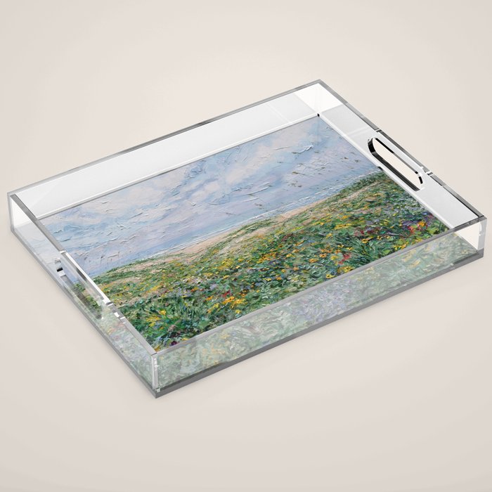 Crescent Beach Acrylic Tray Gallery Image 1