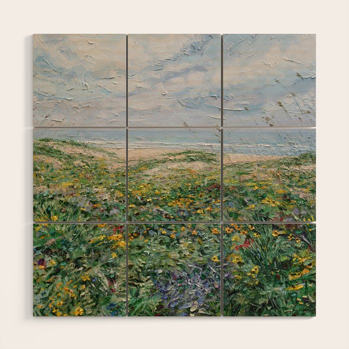 Crescent Beach Wood Wall Art Gallery Image 1