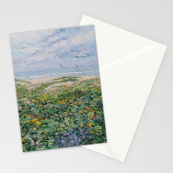 Crescent Beach Stationery Card Gallery Image 2