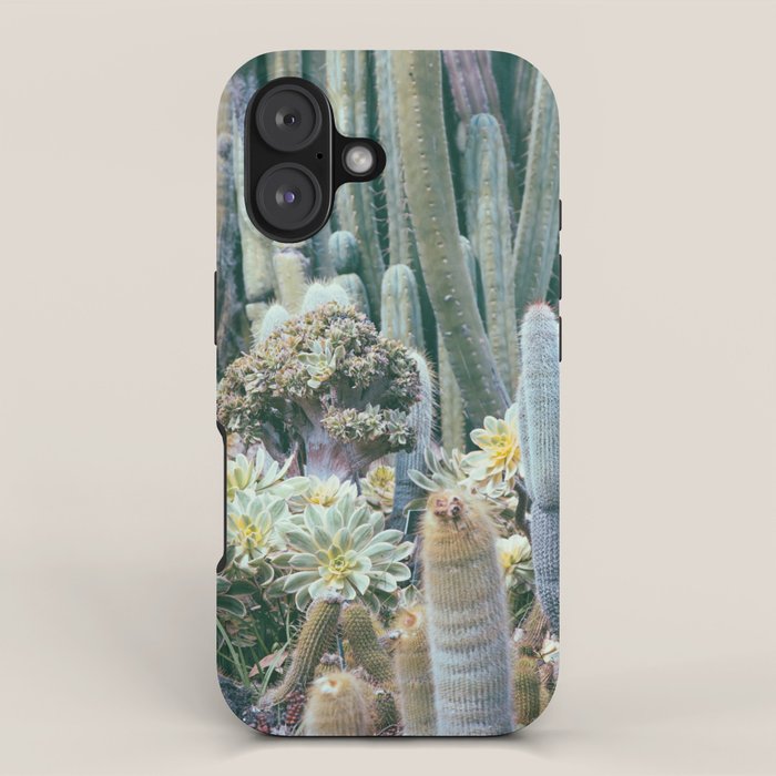 Cactus Garden #4 - Boho Botanical iPhone Case Gallery Image 1