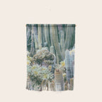 Cactus Garden #4 - Boho Botanical Wall Hanging Gallery Image 1
