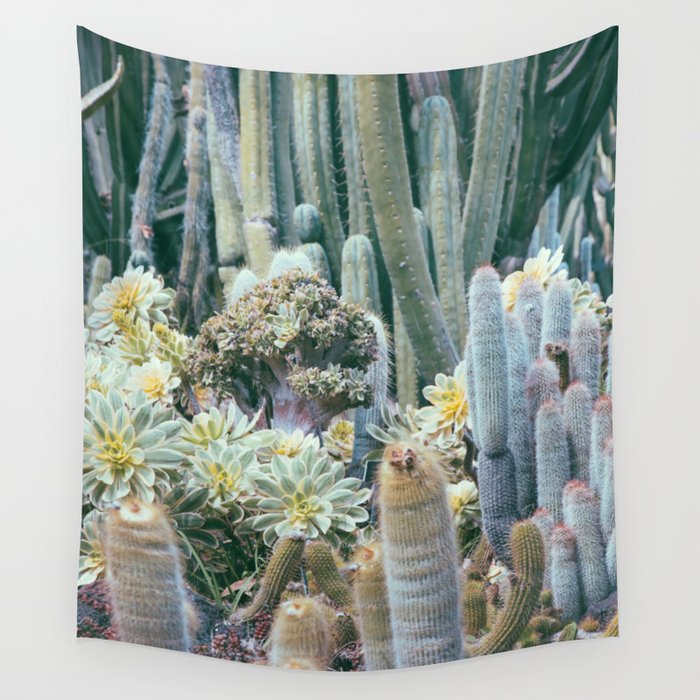 Cactus Garden #4 - Boho Botanical Wall Tapestry Gallery Image 4
