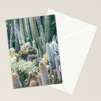 Cactus Garden #4 - Boho Botanical Stationery Card Gallery Image 2