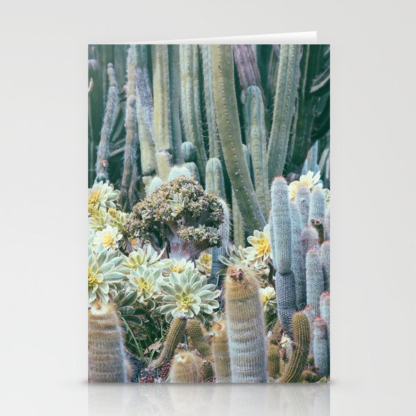 Cactus Garden #4 - Boho Botanical Stationery Card Gallery Image 1
