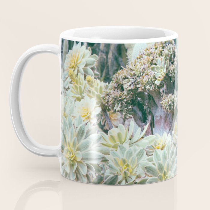 Cactus Garden #4 - Boho Botanical Coffee Mug Gallery Image 3