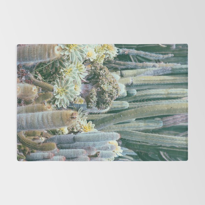 Cactus Garden #4 - Boho Botanical Rug Gallery Image 2