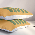 Golden Sunset: Paper Cutouts Matisse Edition  Pillow Sham Gallery Image 3