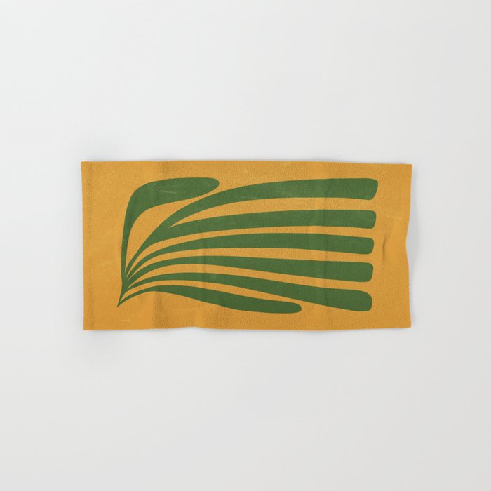 Golden Sunset: Paper Cutouts Matisse Edition  Bath Towel Gallery Image 1