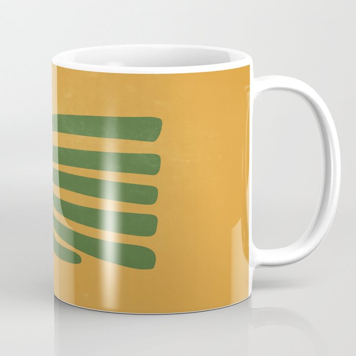 Golden Sunset: Paper Cutouts Matisse Edition  Coffee Mug Gallery Image 1