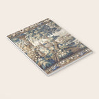 Antique French Aubusson Verdure Forest River Swans Tapestry Notebook Gallery Image 3