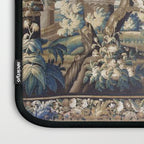 Antique French Aubusson Verdure Forest River Swans Tapestry Laptop Sleeve Gallery Image 3