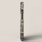 Antique French Aubusson Verdure Forest River Swans Tapestry iPhone Case Gallery Image 2
