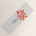 Penguin Balloons Yoga Mat Gallery Image 1