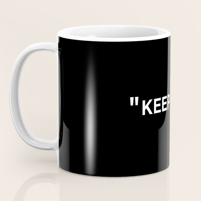"KEEP OFF" Dark Edition Coffee Mug Gallery Image 3