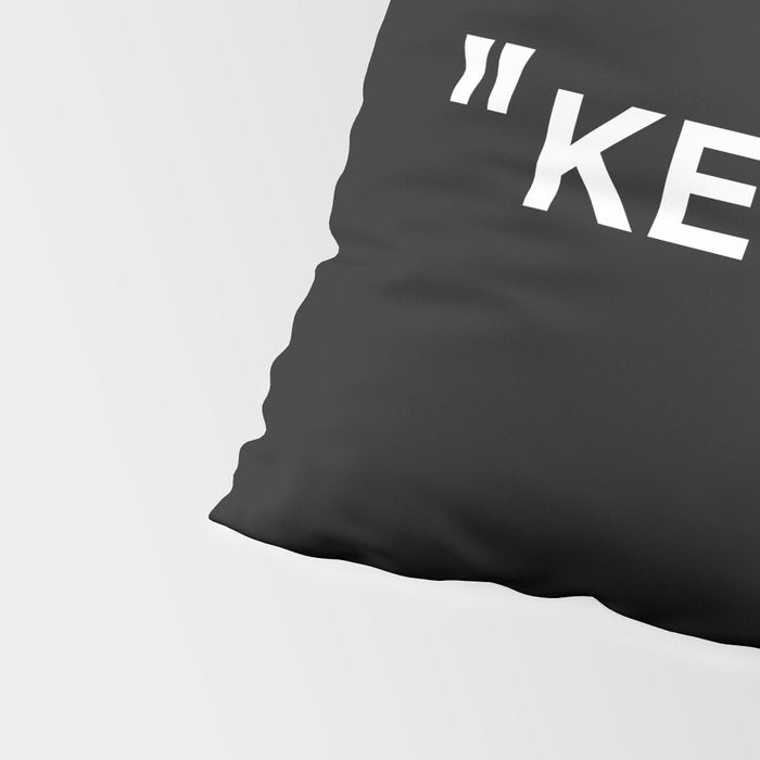 "KEEP OFF" Dark Edition Pillow Sham Gallery Image 4