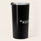"KEEP OFF" Dark Edition Travel Mug Gallery Image 3