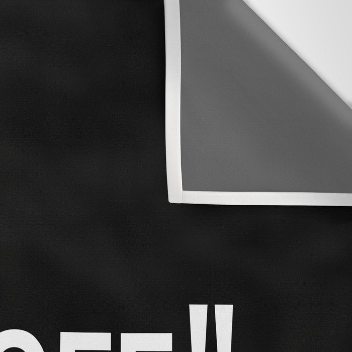 "KEEP OFF" Dark Edition Wall Tapestry Gallery Image 3
