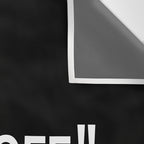 "KEEP OFF" Dark Edition Wall Tapestry Gallery Image 3