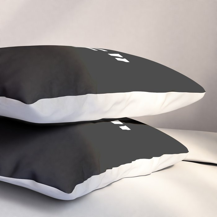 "KEEP OFF" Dark Edition Pillow Sham Gallery Image 3