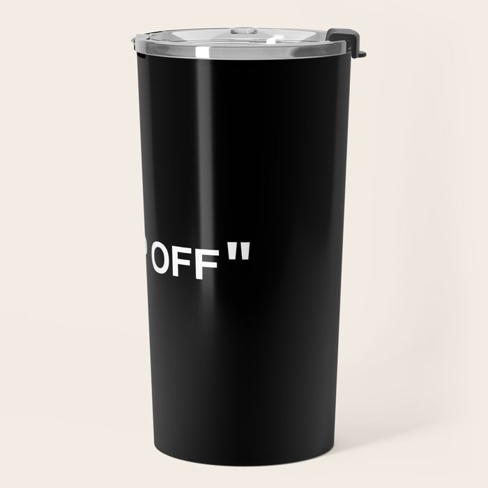 "KEEP OFF" Dark Edition Travel Mug Gallery Image 2