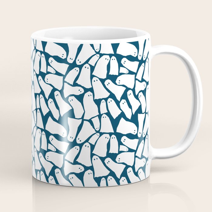 Halloween ghosts pattern  Coffee Mug Gallery Image 1