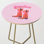 YEEE HAW Cowgirl Boots Side Table Gallery Image 2