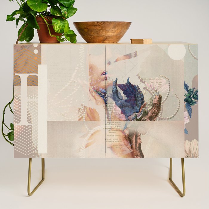 Fractionalized Elegance Credenza Gallery Image 1