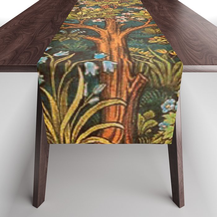 William Morris Tree Of Life, Morris floral,No, 2. Table Runner Gallery Image 1