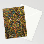 William Morris Tree Of Life, Morris floral,No, 2. Stationery Card Gallery Image 2
