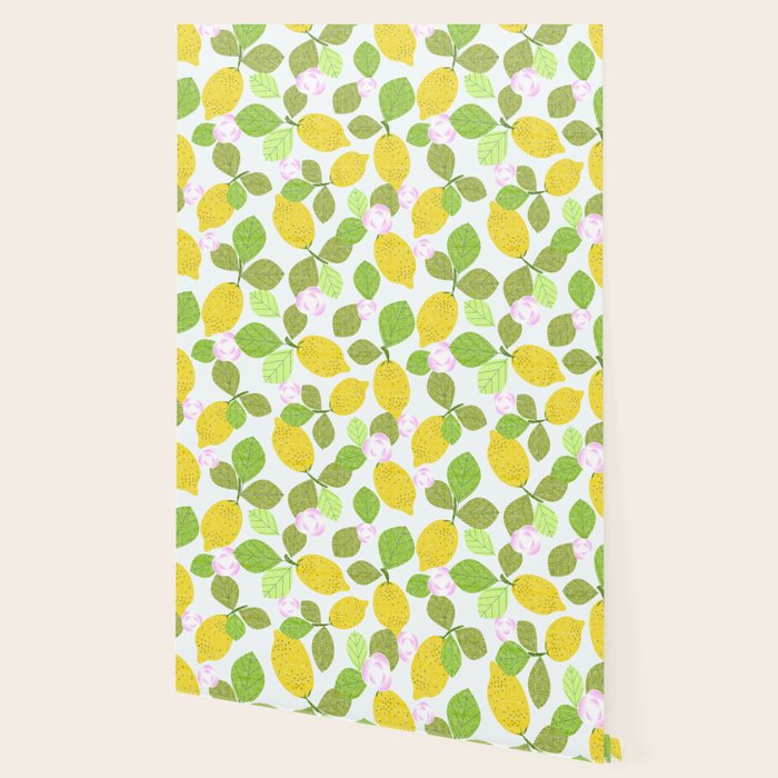Lemons in Bloom Wallpaper Gallery Image 2