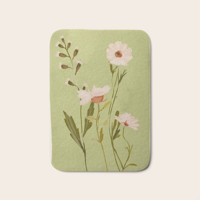Wildflowers Bath Mat Gallery Image 1