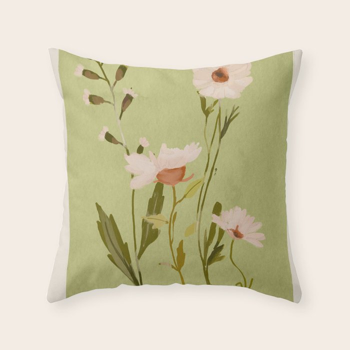 Wildflowers Throw Pillow Gallery Image 6