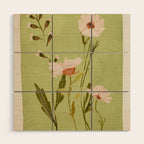 Wildflowers Wood Wall Art Gallery Image 1