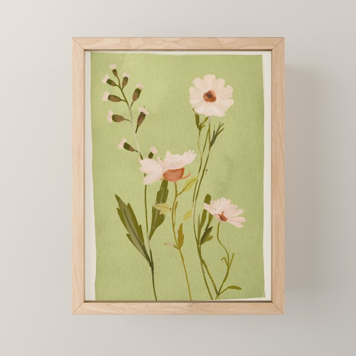 Wildflowers Mini Art Print Gallery Image 1