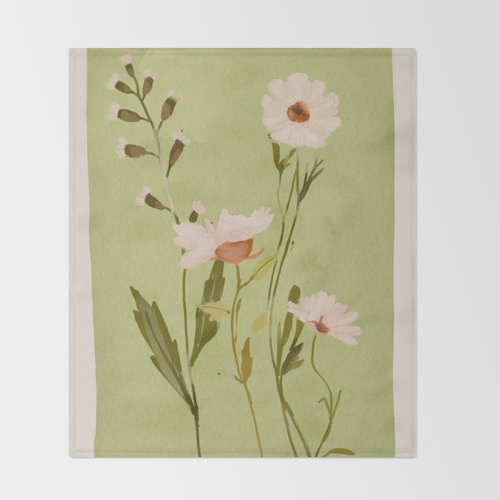 Wildflowers Throw Blanket Gallery Image 2