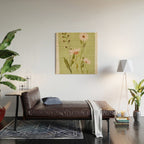 Wildflowers Wood Wall Art Gallery Image 2