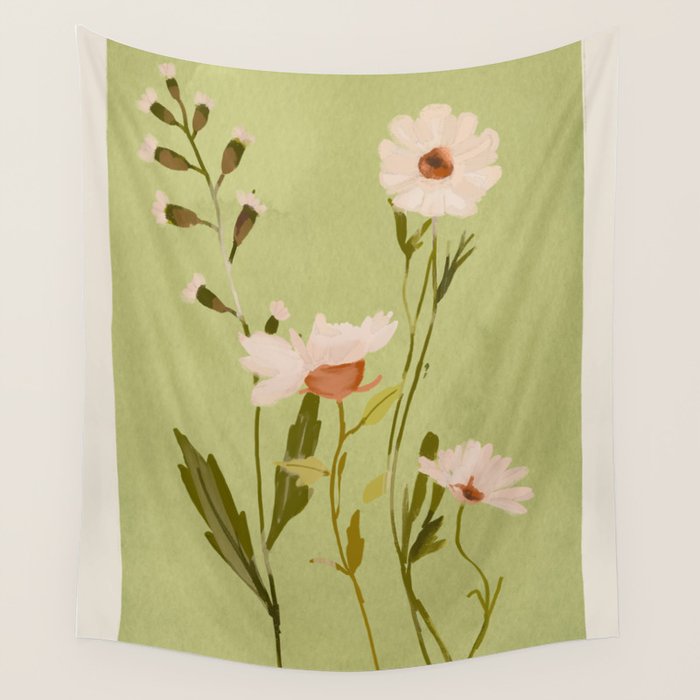 Wildflowers Wall Tapestry Gallery Image 4