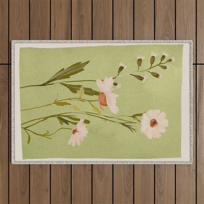 Wildflowers Outdoor Rug Gallery Image 1