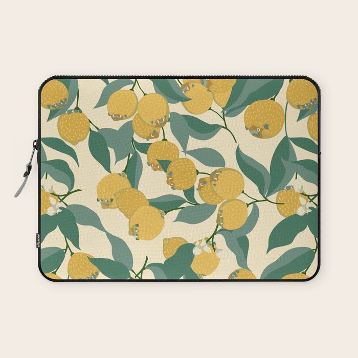 Lemon Pugs Laptop Sleeve Gallery Image 1