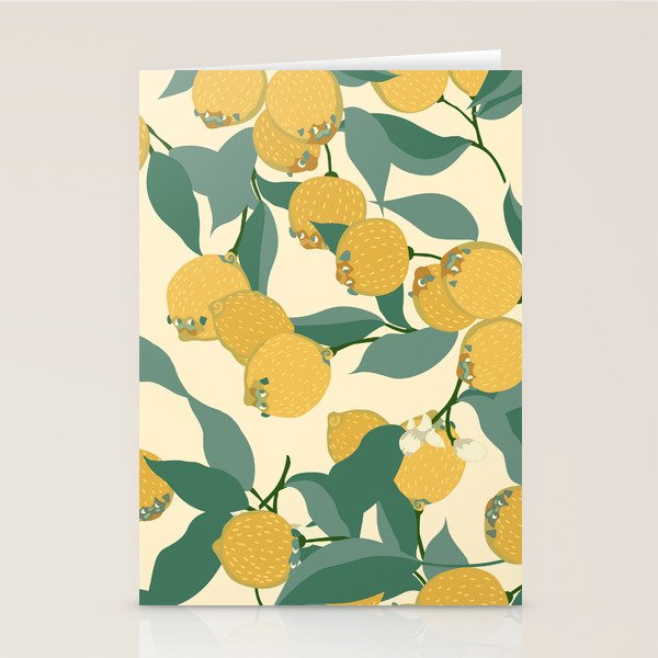 Lemon Pugs Stationery Card Gallery Image 2