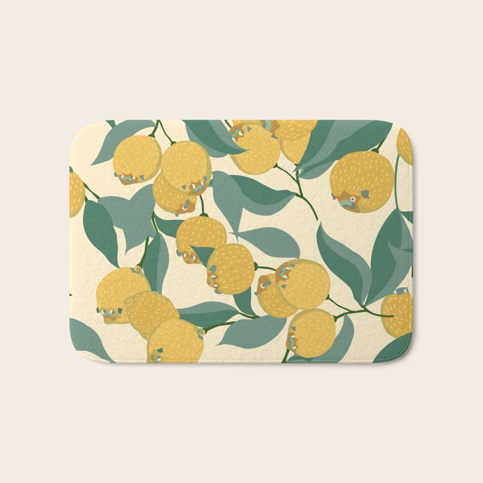 Lemon Pugs Bath Mat Gallery Image 1